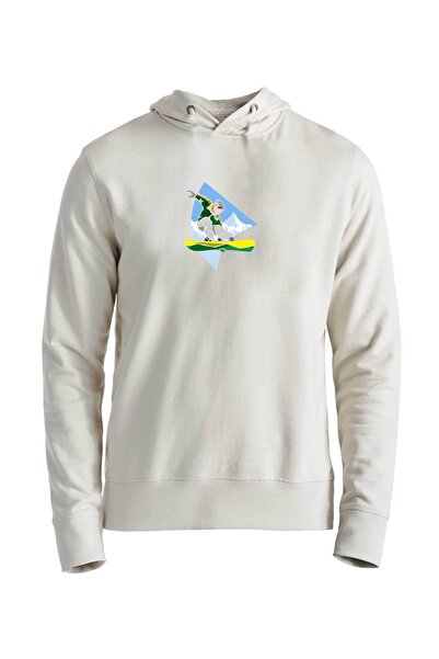 Alfa Tshirt Snowboad Ecru Sweatshirt
