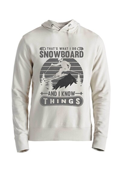 Alfa Tshirt سويت شيرت على الجليد وأنا أعرف Ecru