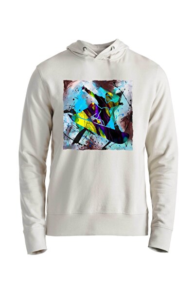 Alfa Tshirt سويت شيرت Snowboad Ecru