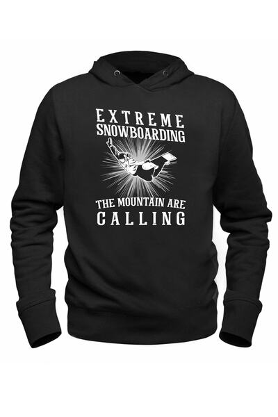 Alfa Tshirt سويت شيرت أسود على الجليد The Mountain