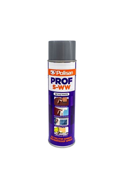 Polisan Prof S-ww Su Yalıtım Spreyi 500 Ml - Beyaz