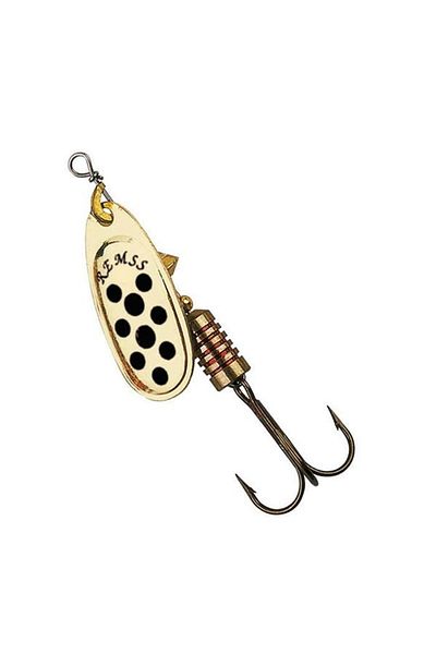 Albastar Yellow 4.5 Gr 205 Rems Rotating Fishing Spoon - No: 2