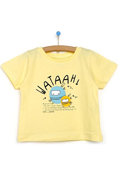 ebebek Hello Baby Erkek Bebek Pamuklu Basic T-shirt