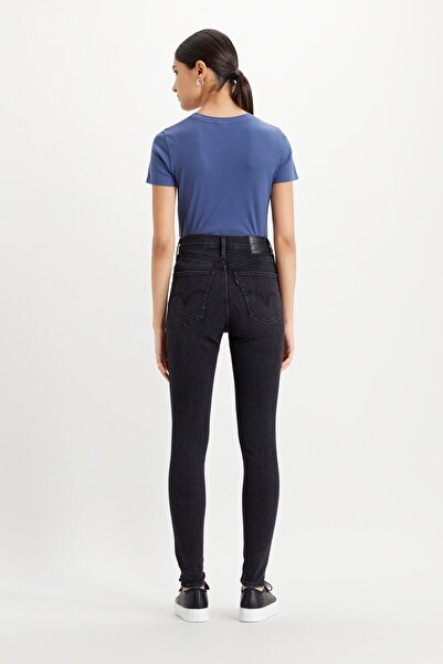 Levi's Dámské džínové kalhoty Mile High Super Skinny - Black Ground