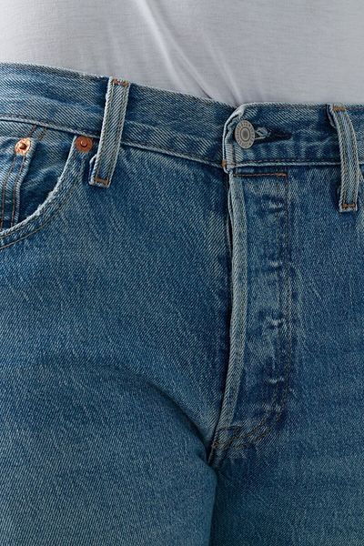 Levi's Чоловічі сині бавовняні джинси Regular Fit Джинсові штани 005013108