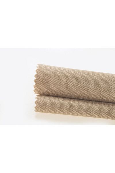 Pastel Khaki Color Tablecloth Velvet Textured Stain Resistant