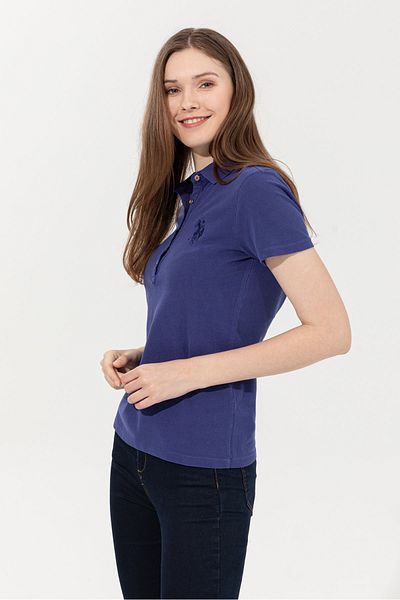 U.S. Polo Assn. Tricou albastru pentru femei