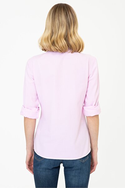 U.S. Polo Assn. Pembe Kadın Gömlek