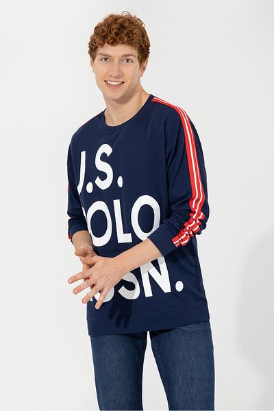 U.S. Polo Assn. Ανδρικό φούτερ Navy Blue