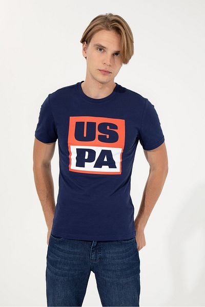 U.S. Polo Assn. Férfi sötétkék póló