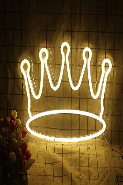 Extremmotif Kral Taçı Neon Led Tabela Yalı Çapkını Özel
