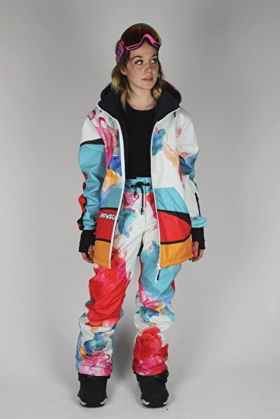 SNOWSEA Smoky Fermuar Tasarım Kayak Ve Snowboard Takımı Ss7798