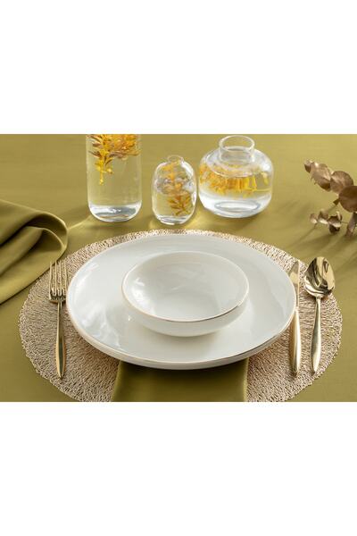 English Home Torino Porcelain Bowl 15 cm Gold