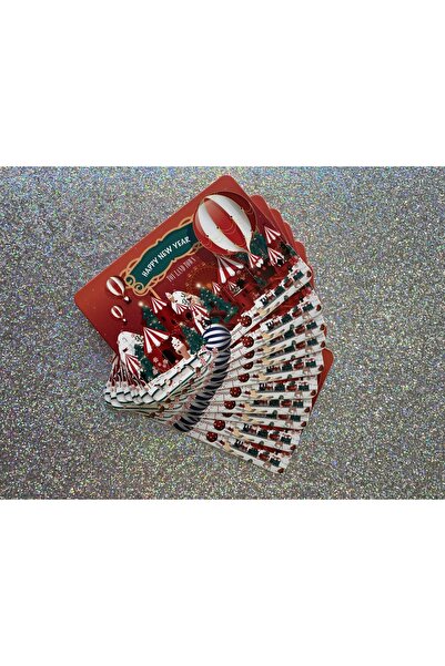 4nio بطاقة هدايا بريدية للمهرجان 10 قطع