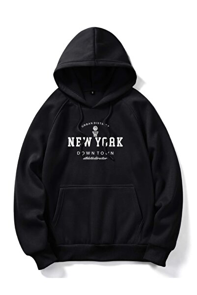 Deocept Φούτερ Unisex N.york Downtown με στάμπα oversize