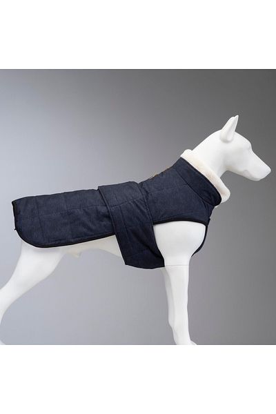 Lindodogs Luxury Plus Dark Blue Small Medium and Large Breed Dog Outfit