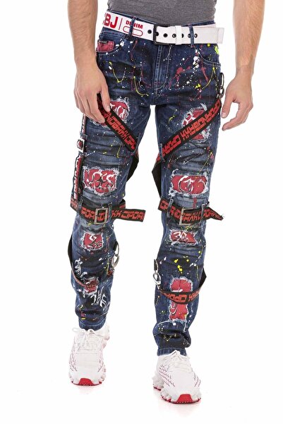 Generic Brand Cd716 Street Wear Men's Jeans