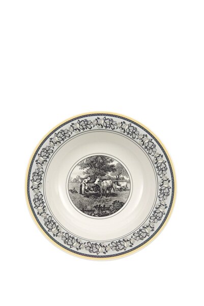 Villeroy & Boch Audun Ferme Desenli Porselen Çukur Tabak 20 cm
