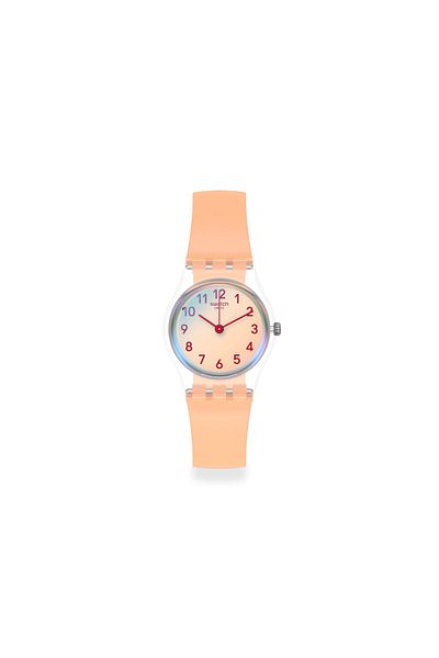 Swatch Casual Pink Wristwatch Lk395