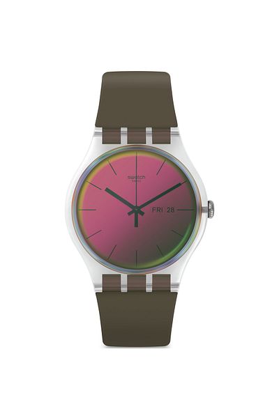 Swatch Polarmy Unisex Wristwatch Suok714