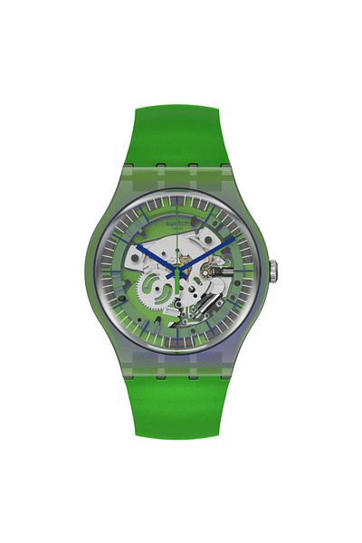 Swatch Shimmer Green Men's Wristwatch Suom117