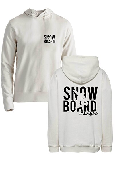 Alfa Tshirt Snowboard Savage Ecru Sweatshirt