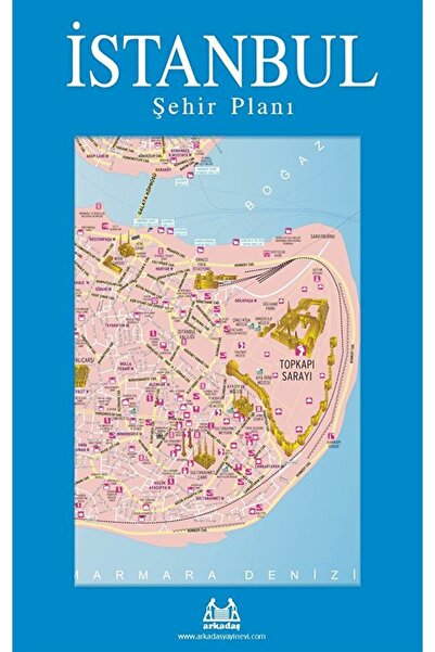 Arkadaş Yayınları Istanbul Şehir Planı / Kolektif / / 9789755094465