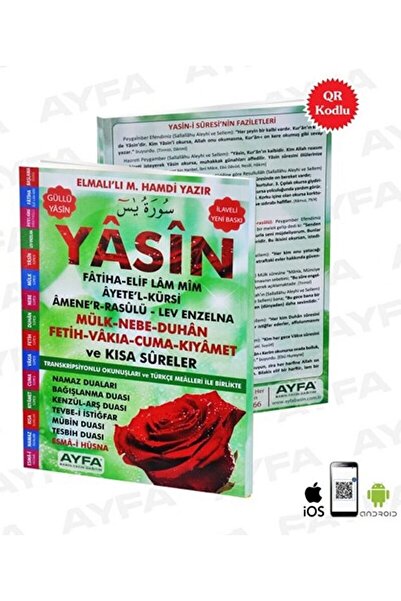 Ayfa Basın Yayın Yasin / Elmalılı Muhammed Hamdi Yazır / / 9786055256364