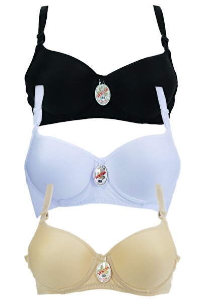 Tektaş Ženski Sa žicom neobloženi trostruki grudnjak