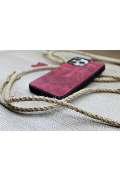 delux case iPhone 14 Compatible Genuine Leather Phone Case