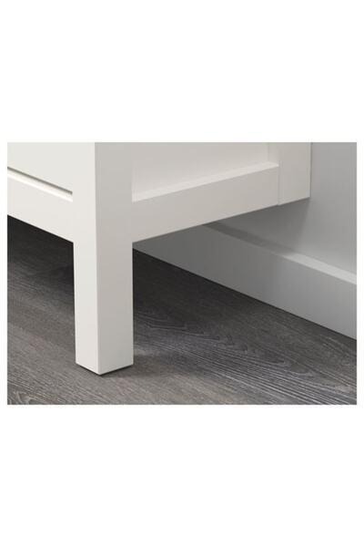 HOMHET Ayakkabı Dolabı 107 x 22 x 101 cm Beyaz