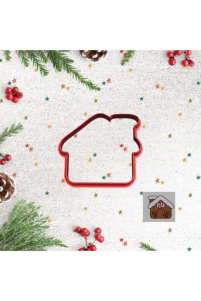 lizzinsa New Year's Cookie Mold Home
