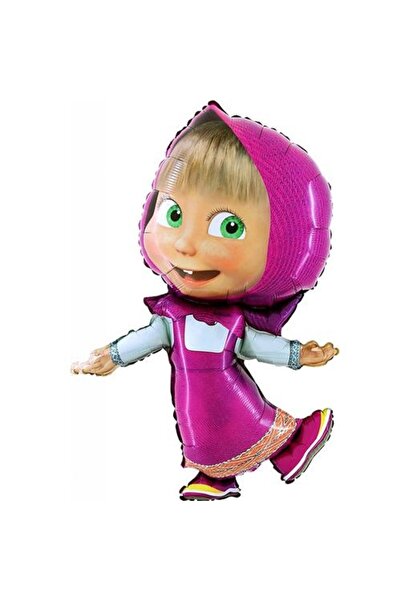 ÖYKÜ SÜS Maşa Ile Koca Ayı Folyo Balonu 90 Cm