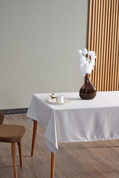 Miabella Home Fata de masa din satin - autentica si moderna, satin mat, usor de curatat, dreptunghiulara 140x140 cm