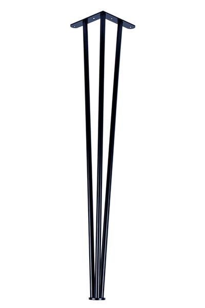 Evnalia 85 Cm Metal Profil Tub Ac de păr - Masă înaltă de bar, raft cu fagure și picior de dulap 1 bucată Pingolu