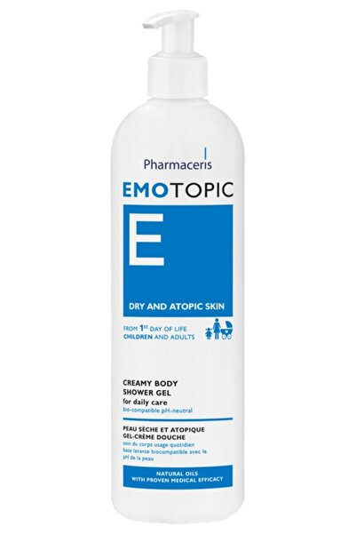 Pharmaceris Emotopıc Creamy Vücut Yıkama Jeli Biyo Uyumlu, Ph Nötr 400 Ml