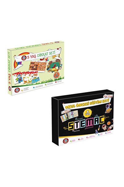 Çocuk Akademi 5 Yaş Dikkat Ve 5 Yaş Eğitim Seti