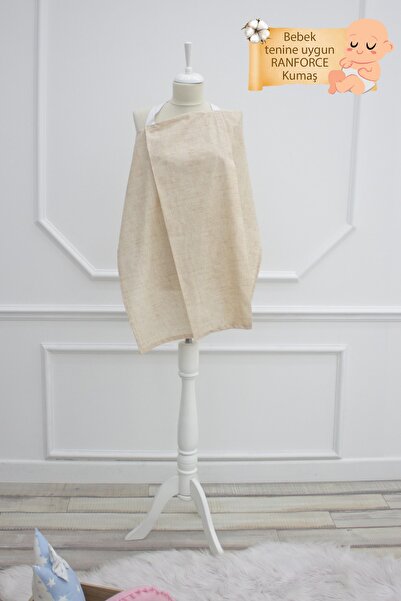 mordesign Baby Nursing Cover / Bib, Rainbow Series, Cream