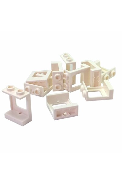 LEGO Orjinal Aksesuar Custom Moc City Window 1 X 2 X 2 Uçak Bina Beyaz Pencer...