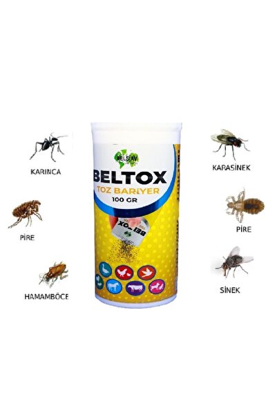 Genel Markalar Beltox Toz Bariyer 100gr Hayvanlar Için Bit Pire Ve Karınca To...
