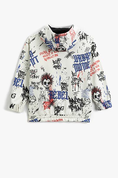 Koton Boy's Multicolor Sweatshirt 3WKB10637TK