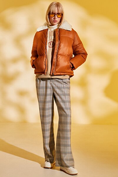 Koton Дамско кафяво яке 3WAL20086IW