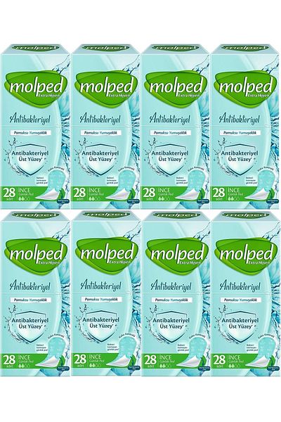 Molped Extra Hygien Thin Daily Pad 28 Pieces 8 Pieces