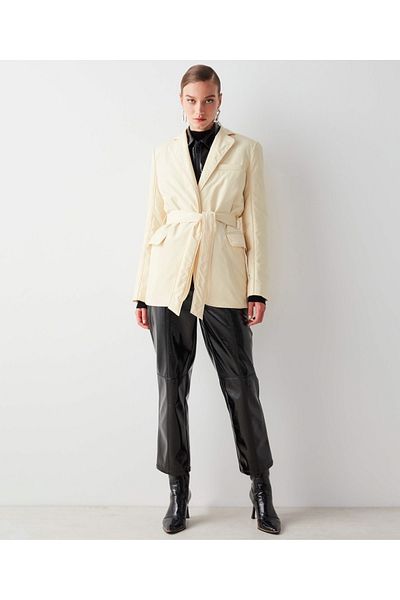 İpekyol Padded Mono Collar Coat