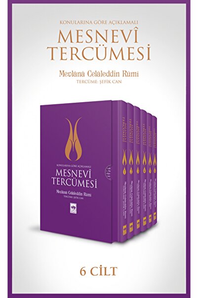 Ötüken Neşriyat Mesnevi Tercümesi 6 Cilt (kutulu) / Mevlana Celaleddin Rumi /...