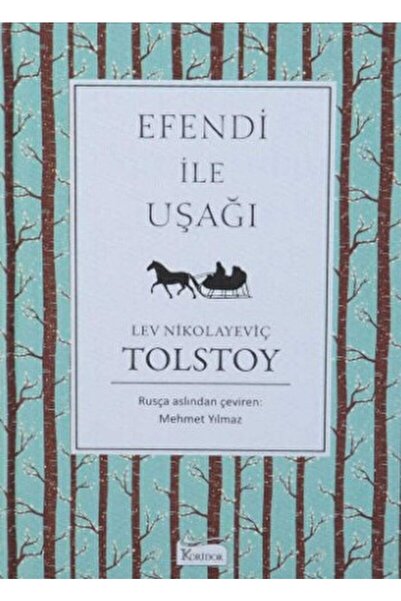 Koridor Yayıncılık Efendi Ile Uşağı / Lev Nikolayeviç Tolstoy / / 9786257781053