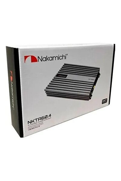 OTODUNYAM Nakamichi Nkta 60.4 Kanal 1500 Watt Stereo Oto Amfi Amplifikatör