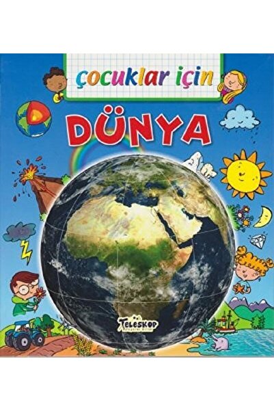 Teleskop Popüler Bilim Çocuklar İçin Dünya kitabı - Emmanuelle Lepetit - Tele...