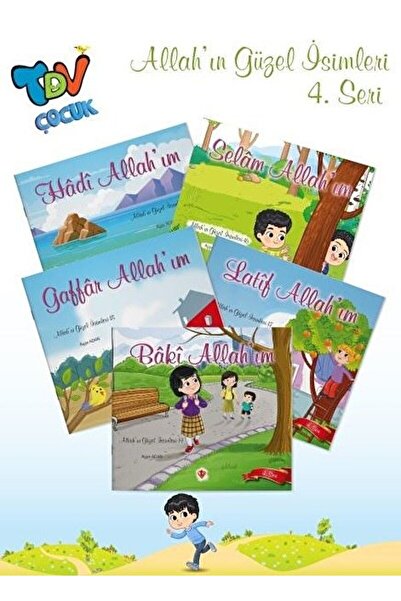 Türkiye Diyanet Vakfı Yayınları Allah’ın Güzel İsimleri 4 Seri 5 Kitap Takım