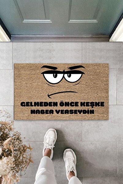 Silkcoat Home Kişiye Özel Tasarım Paspas- Modern Dijital Baskı - Dekoratif Paspas